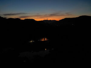 Paz e tranquilidade no refúgio entre rios
